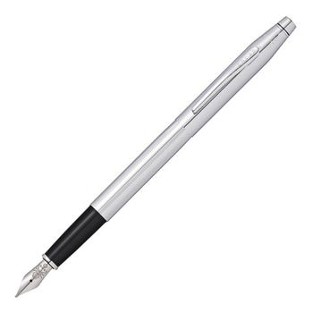 Перьевая ручка Cross Classic Century Pure Chrome CT с пером M (AT0086-108MS)