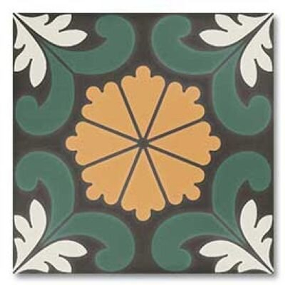 Sync Flower Green 125635 15x15
