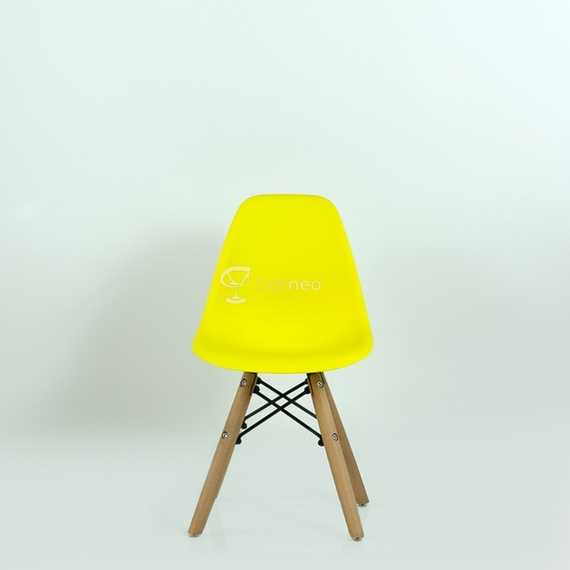 Стул детский Barneo N-1 Eames Style желтый