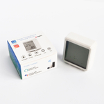 Умный Zigbee датчик температуры и влажности Tuya с дисплеем, Smart (Белый/черный)