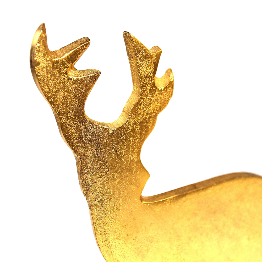 Украшение декоративное golden raindeer, 22х18х5 см