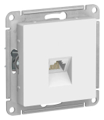 ATLASDESIGN РОЗЕТКА компьютерная RJ45 кат. 6A, механизм, ЛОТОС