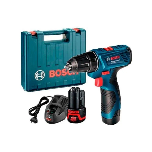 Аккумуляторная дрель-шуруруповёрт GSR 120-LI 2x1.5 Aч + ЗУ BOSCH 06019F7001