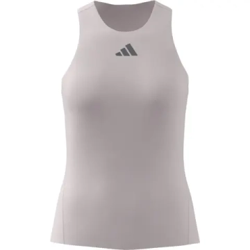 Женский топ теннисный Adidas Silver Y-Tank - distilled pink