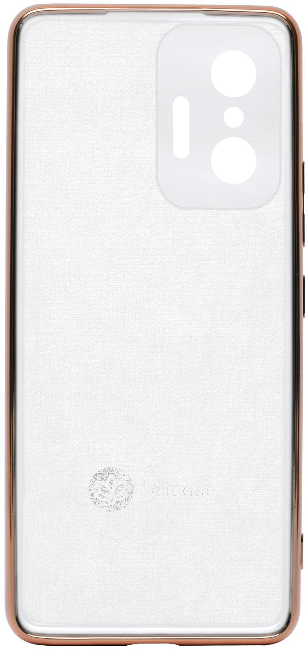 Стильный глянцевый чехол для XIAOMI 11T PRO / 11T с кольцом-подставкой и бархатной подкладкой