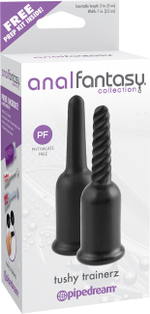 Насадки на пальцы для анальной стимуляции Anal Fantasy Collection Tushy Trainerz (Цвет: черный)