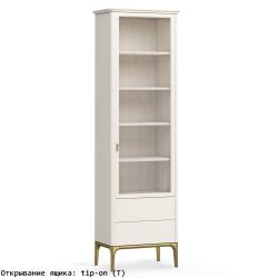 Шкаф книжный малый 2 ящика R Альтэ Pr129RC