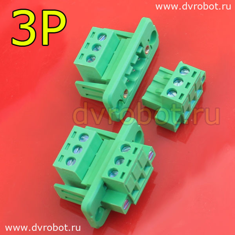Cтыковые разъемы 2EDGWC 5.08mm - 3P