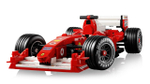 Конструктор Лего Иконс Ferrari F2004 и Михаэль Шумахер 11375 | LEGO Icons Michael Schumacher Формула-1 735 деталей 18+