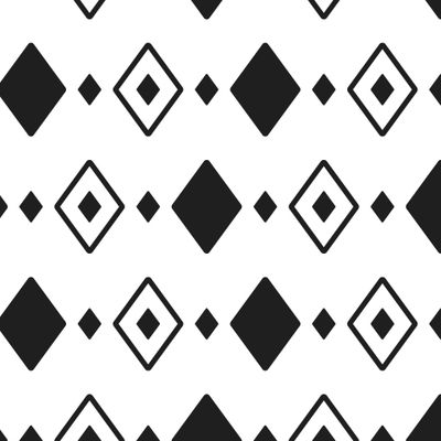 Seamless geometric pattern of rhombuses.