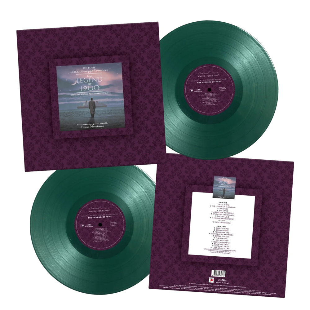 Ennio Moricone - Legend Of 1900 - Green LP