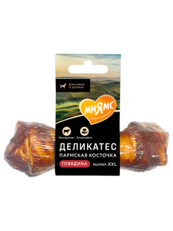 Лакомство Мнямс Деликатес Пармская косточка для собак размер XXL 120 г