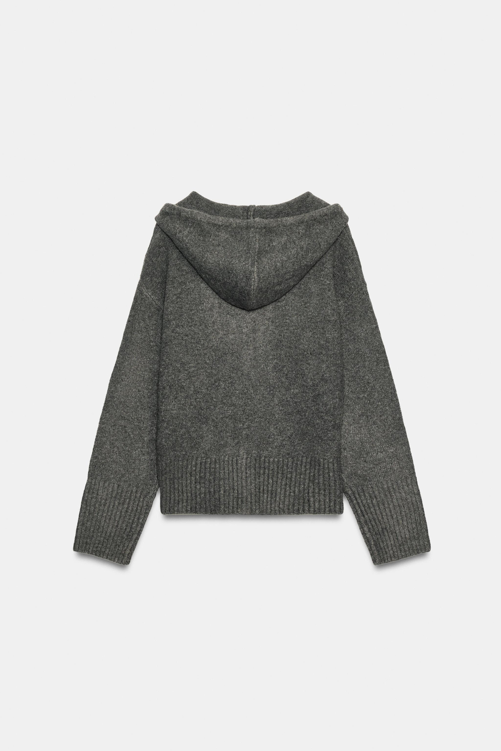 ТРИКОТАЖНОЕ ХУДИ — ZARA