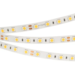 Светодиодная лента RT-B60-10mm 24V Warm3000 (14.4 W/m, IP20, 5m) (Arlight, Открытый) 028589(3)