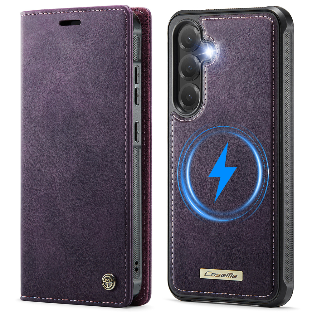 Чехол-кошелек CaseMe 2 in 1 MagSafe Samsung Galaxy S25