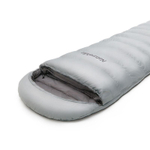 Спальный мешок ультралегкий Naturehike RM80 Series Утиный пух серый Size M, 6927595707197