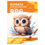 Папка для рисования А4, 10л., 120г/м2 (BG)