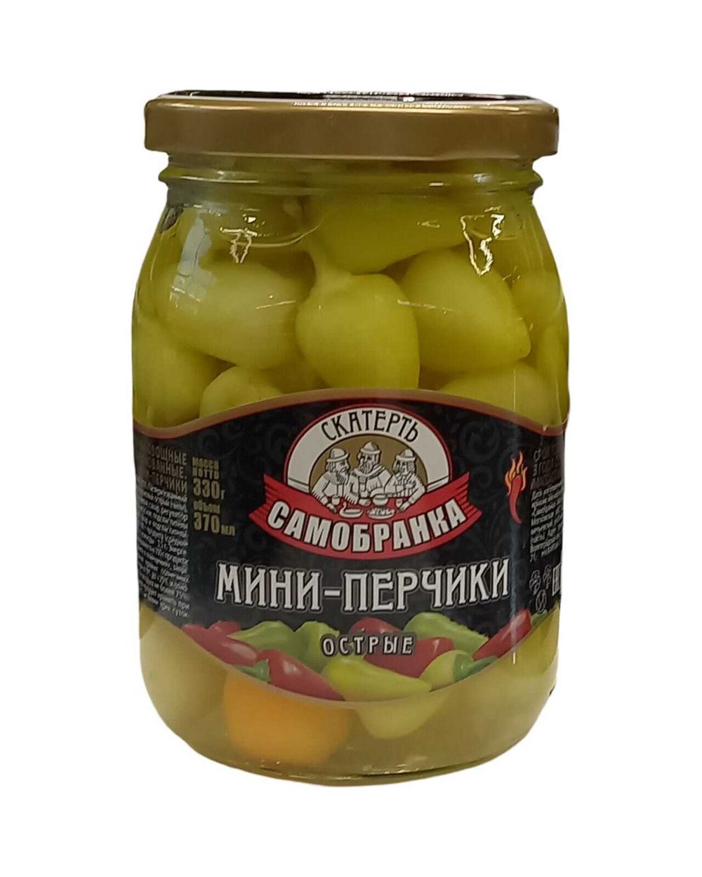 Мини-Перчики Скатерть-Самобранка 370г