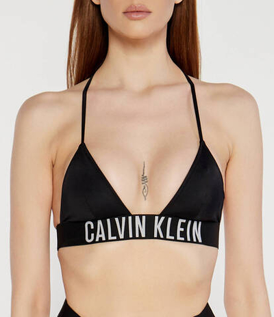 Топ бикини Calvin Klein Swimwear - черный(KW0KW02581)