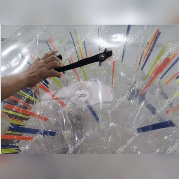 Зорб на заказ: два места, светящиеся стропы, вода и земля