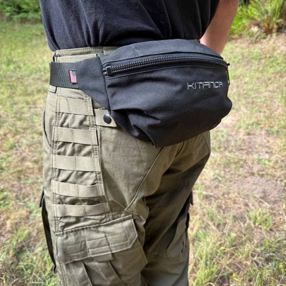 Сумка поясная Kitanica Fanny Pack Black