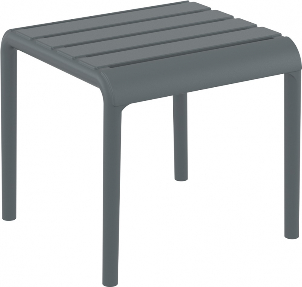 Столик пластиковый журнальный Siesta Contract Paris Side Table, темно-серый