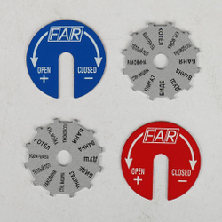 FAR Коллектор рег. 1" 3 отв. 3/4" Flat-Faced (под плоское уплотнение)