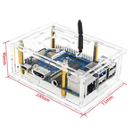 Прозрачный корпус с вентилятором для Orange Pi 3B