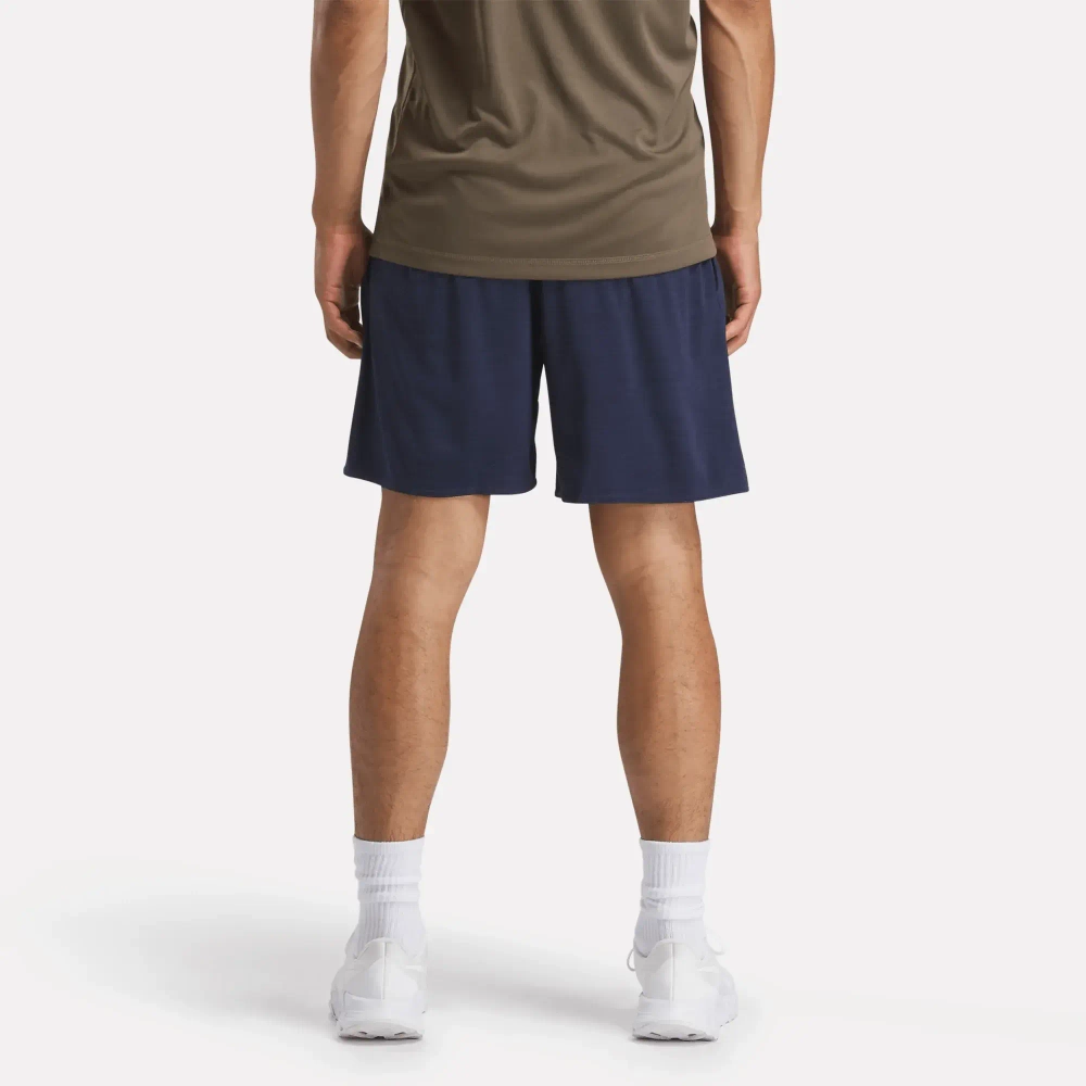 Шорты мужские Reebok Training Knit Shorts 7 (Темно-Синие)