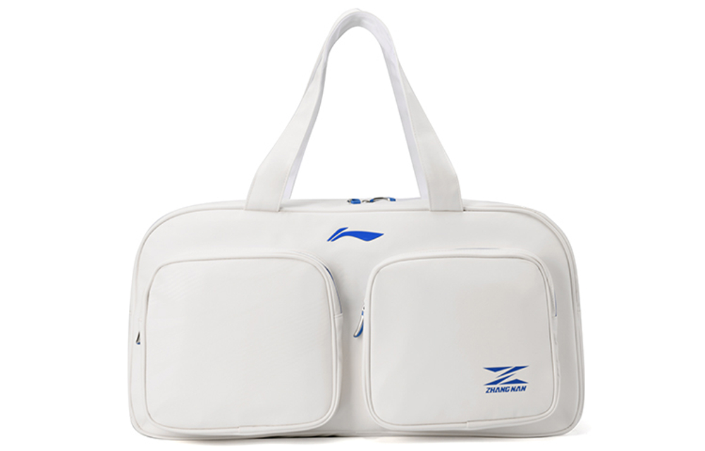Li Ning PU Travel Bag Regular Unisex White