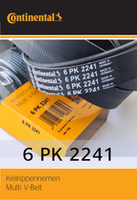 Ремень поликлиновый Continental 6PK2241