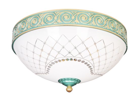 Потолочная люстра Reccagni Angelo PL.7202/2 GREEN