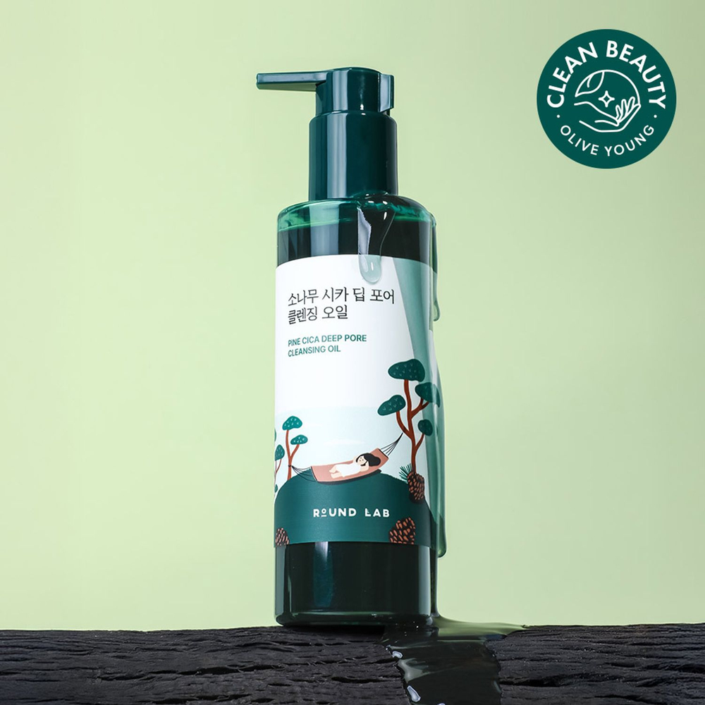 Round Lab Pine Cica Deep Pore Cleansing Oil 200ml