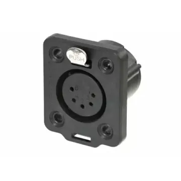 Neutrik NC5MDX-TOP панельный разъем XLR male, для наружного использования, золоченые контакты, IP65,