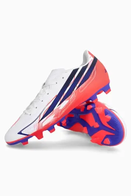 Бутсы adidas F50 Club Hyperfast FG/MG - белый