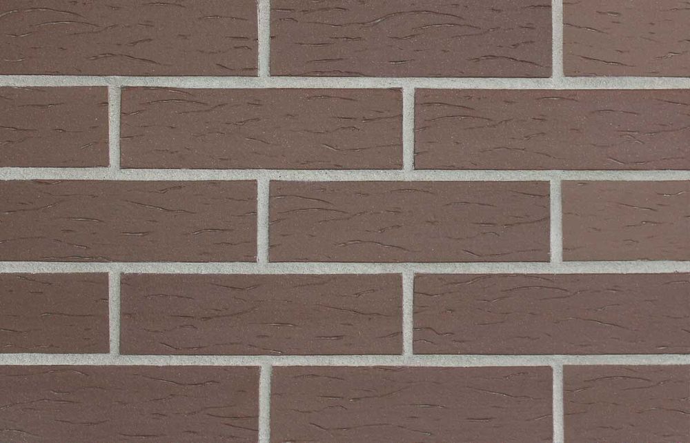 Terramatic, Koro Brown 2201, NF/240x71x14 - Клинкерная плитка для фасада и внутренней отделки