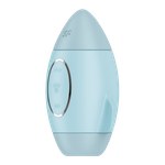 Стимулятор клитора с воздушной стимуляцией и вибрацией Satisfyer Mission Control (голубой)