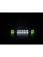 Рамка с LED подсветкой надписи. Чечня.