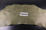 Уценка: 1,8-2,0 Кожа Краст в воротках "Ковбой" зеленый 84дм²