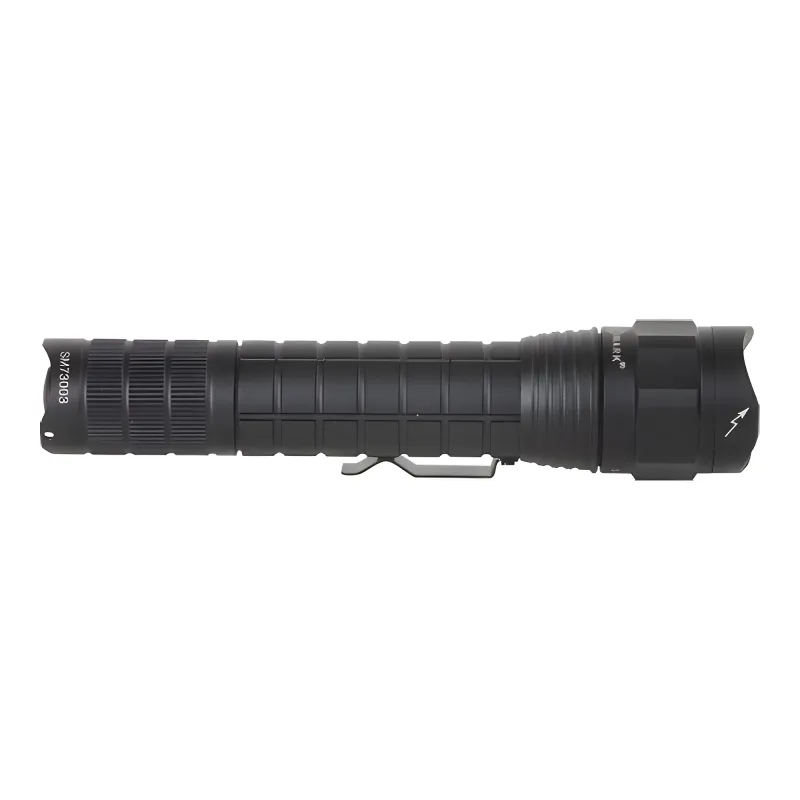 Подствольный фонарь Sightmark Triple Duty RC280 - вид сбоку, черный корпус с клипсой