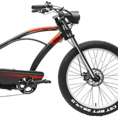 Электро-чоппер Falcon(40км\ч,до 40км на заряде.48V\500W,10,4Ah 48V,тормоза-Тектро,7 скор,Shimano tourney,Обод-26”х100мм алюм,покр-CST,26”х4”) Forsage-вело FEB50026001