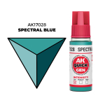 AK Interactive Spectral Blue Quick Gen - контрастная акриловая краска, 18 мл