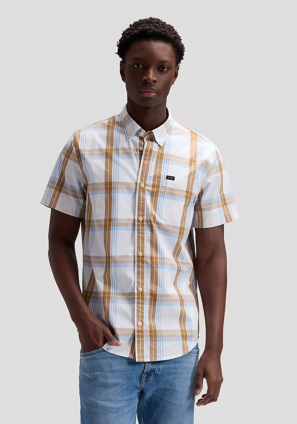 Рубашка LEE BUTTON DOWN SS 112376533