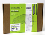Деревянный конструктор UNIWOOD "Большой Слон"