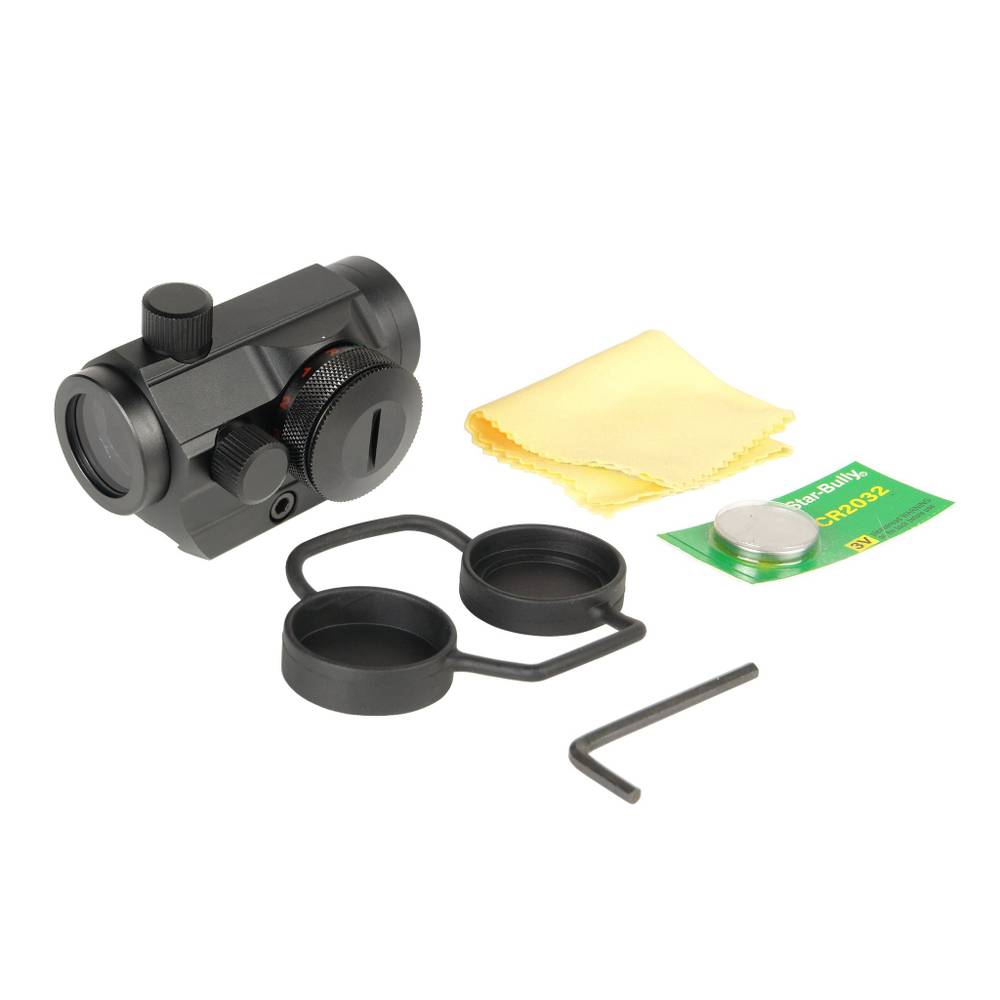 Прицел коллиматорный Veber Black Russian DOT 122 RG (закрытый, 4 МОА, объектив 22мм, метка точка красная/зеленая, вивер)