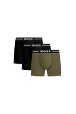 Трусики-боксеры 3шт. 3P Bold BOSS BLACK - черный(50499400)