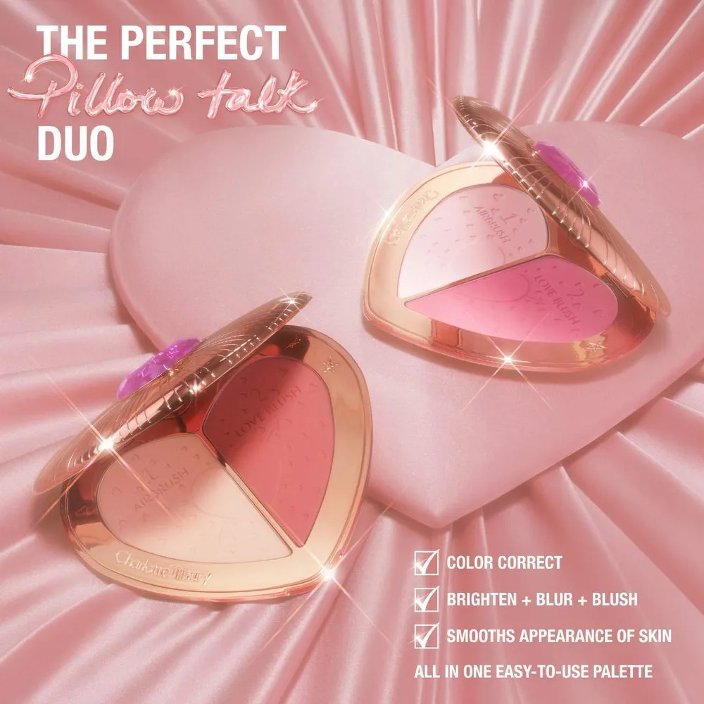 Палетка для лица Charlotte Tilbury Charlotte's Beauty Soulmates Face Palette - Flawless Pink