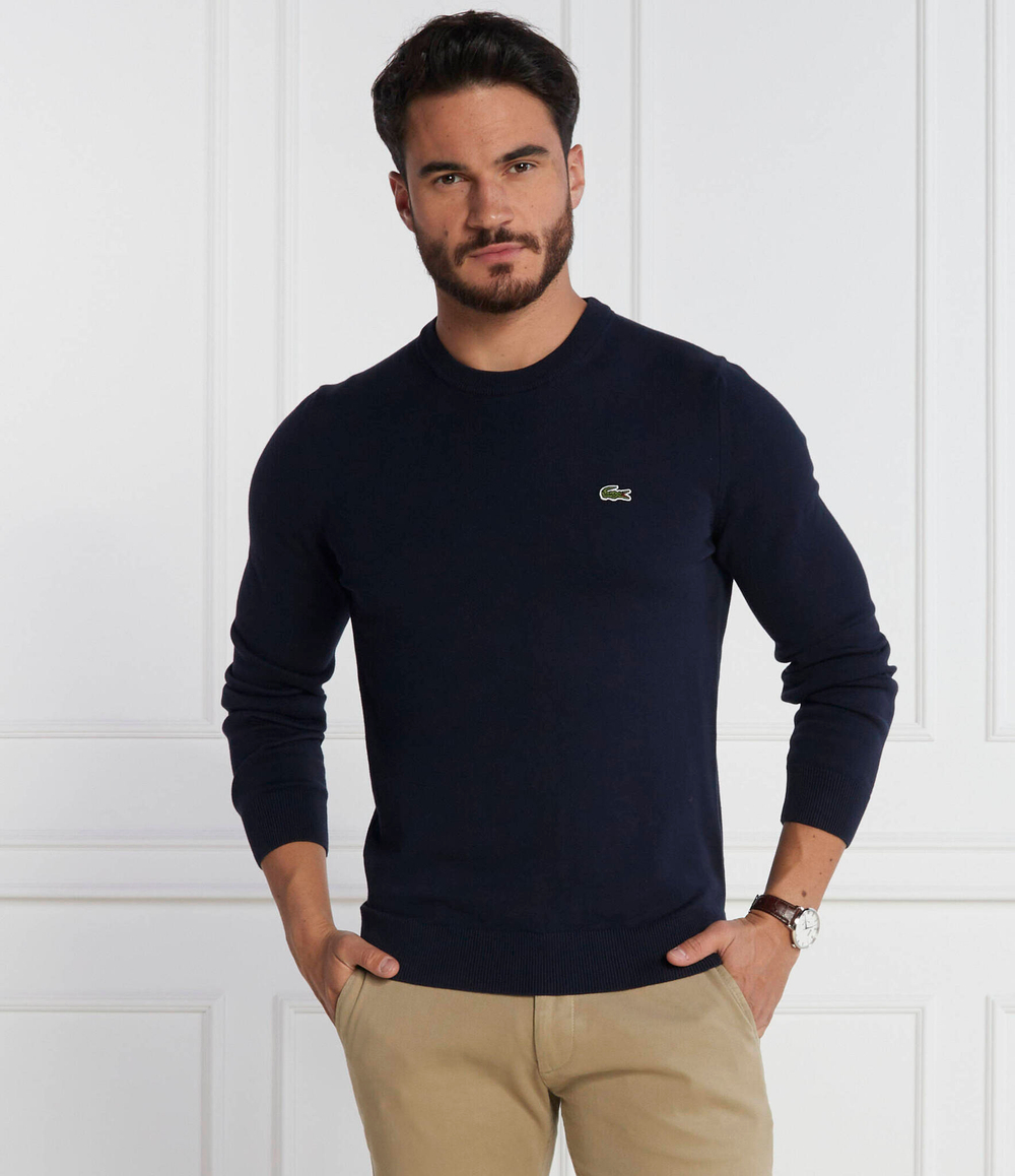 Свитер Lacoste - темно-синий(AH1985)