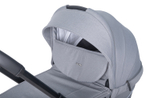 Коляска модульная 2в1 Baby shell (BBS-19 Light grey/Светло серый/черная рама)