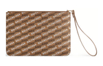 Balenciaga Cotton Clutch Medium Women"s Brown